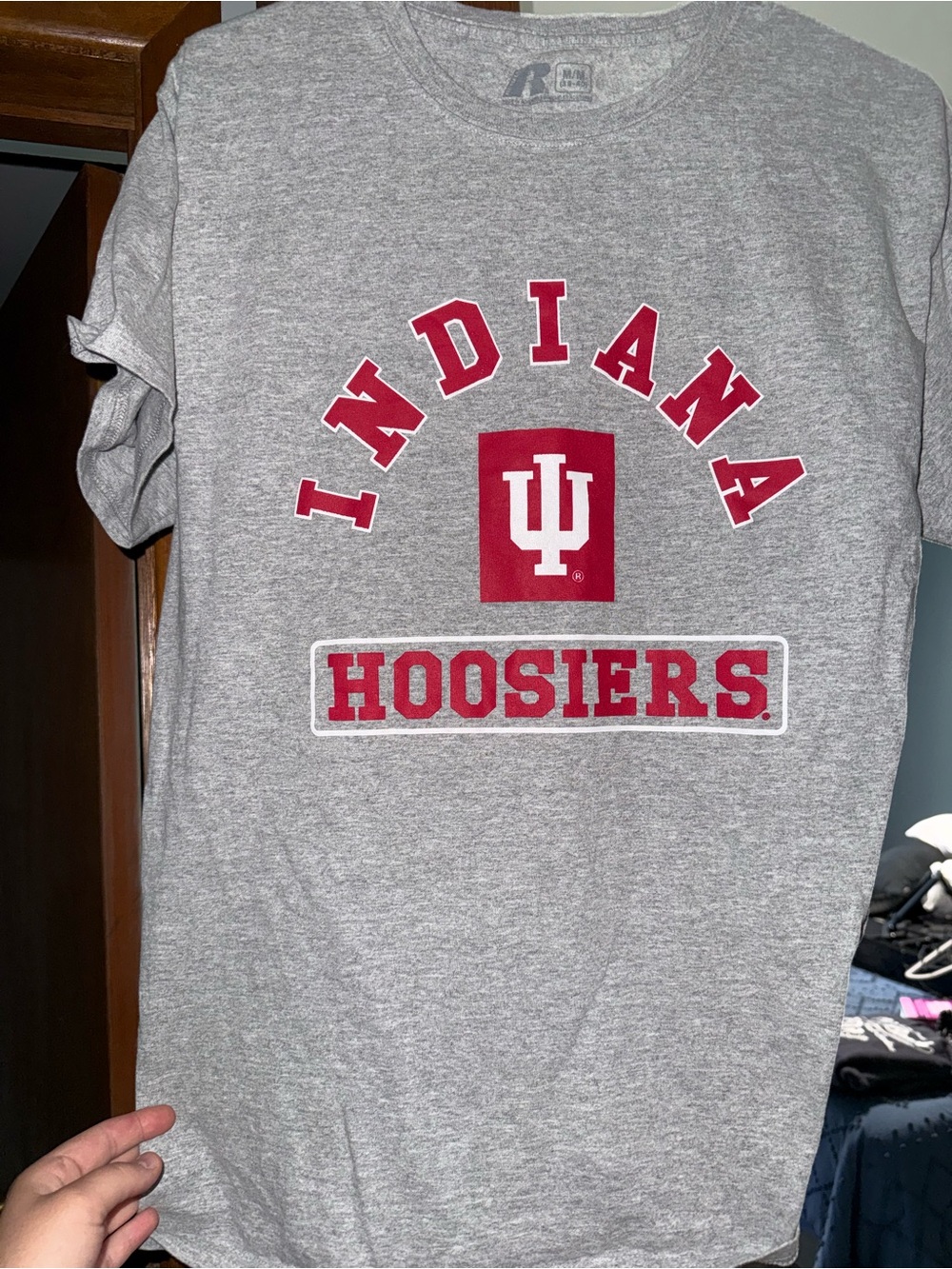 Russell Athletic Heather Gray Crewneck Tee